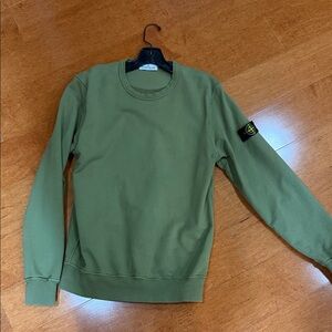 [Stone Island] Olive Crewneck Sweater